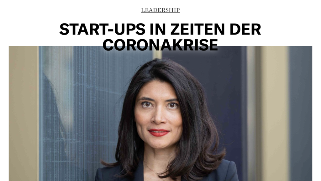 Start-ups in Zeiten der Coronakrise – In Forbes DACH